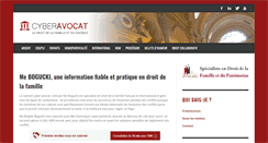 Desktop Screenshot of cyber-avocat.com